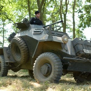 German SdKfz 222 Light Armoured Car- Number WH290759- Replica