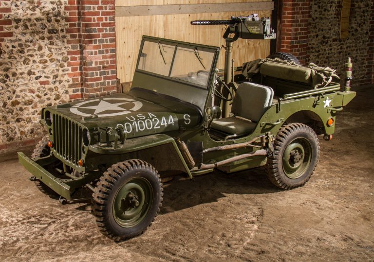 American Ww2 Jeep Mg Platform Ww2 Vehicles