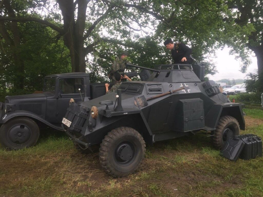 Replica Sdkfz 222 - WW2 Vehicles