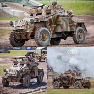 Replica German WW2 Sdkfz 222 Light Armoured Car